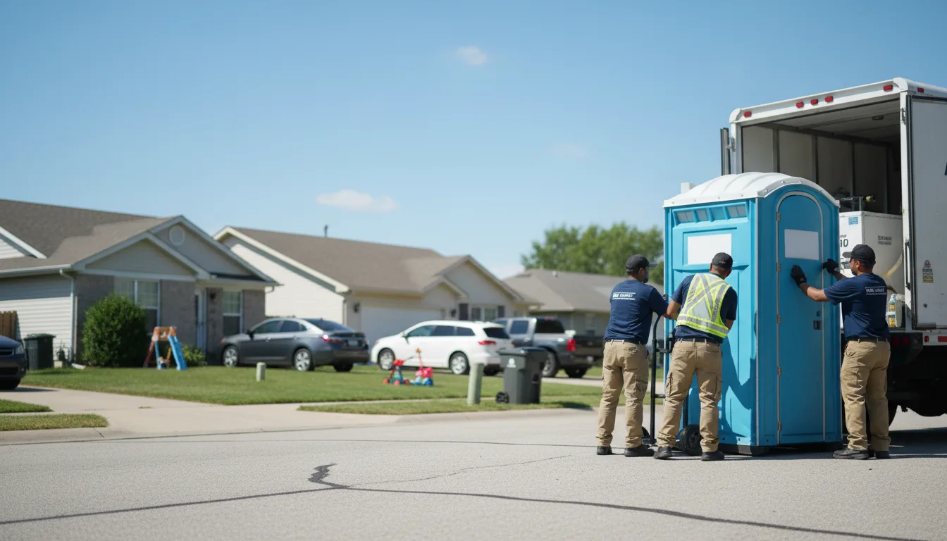 Standard Porta Potty Rentals in Olmsted, IL near me
